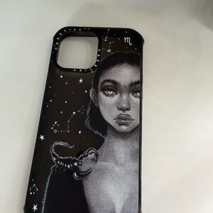 IPhone 13 Pro Max Black Artistic Phone Case